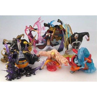 Seven Warlords of the Seas Set ของแท้ JP แมวทอง - Super Effect Banpresto [โมเดลวันพีช] (8 ตัว)