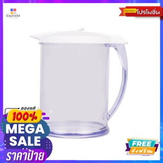 SUPER LOCK เหยือกน้ำกลม สีขาว 1.8L #5518SUPER LOCK ROUND PITCHER WHITE1.8L #5518