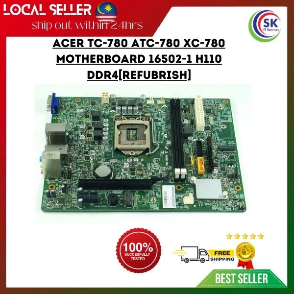 Acer TC-780 ATC-780 XC-780 เมนบอร์ด 16502-1 H110 DDR4-VGA Refurbished