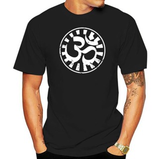 เสื้อยืดวินเทจ Om Symbol Namaste Aum sánscrito Buda hindú ganish Vintage camiseta para hombre