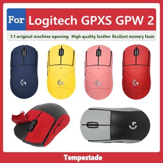 สติกเกอร์หนังนิ่ม ผิวด้าน กันลื่น กันเหงื่อ สําหรับเมาส์ Logitech GPXS GPW 2 รุ่น 2