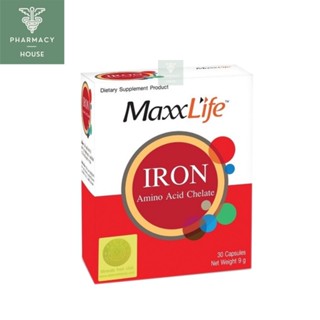 Maxxlife iron 30 capsules