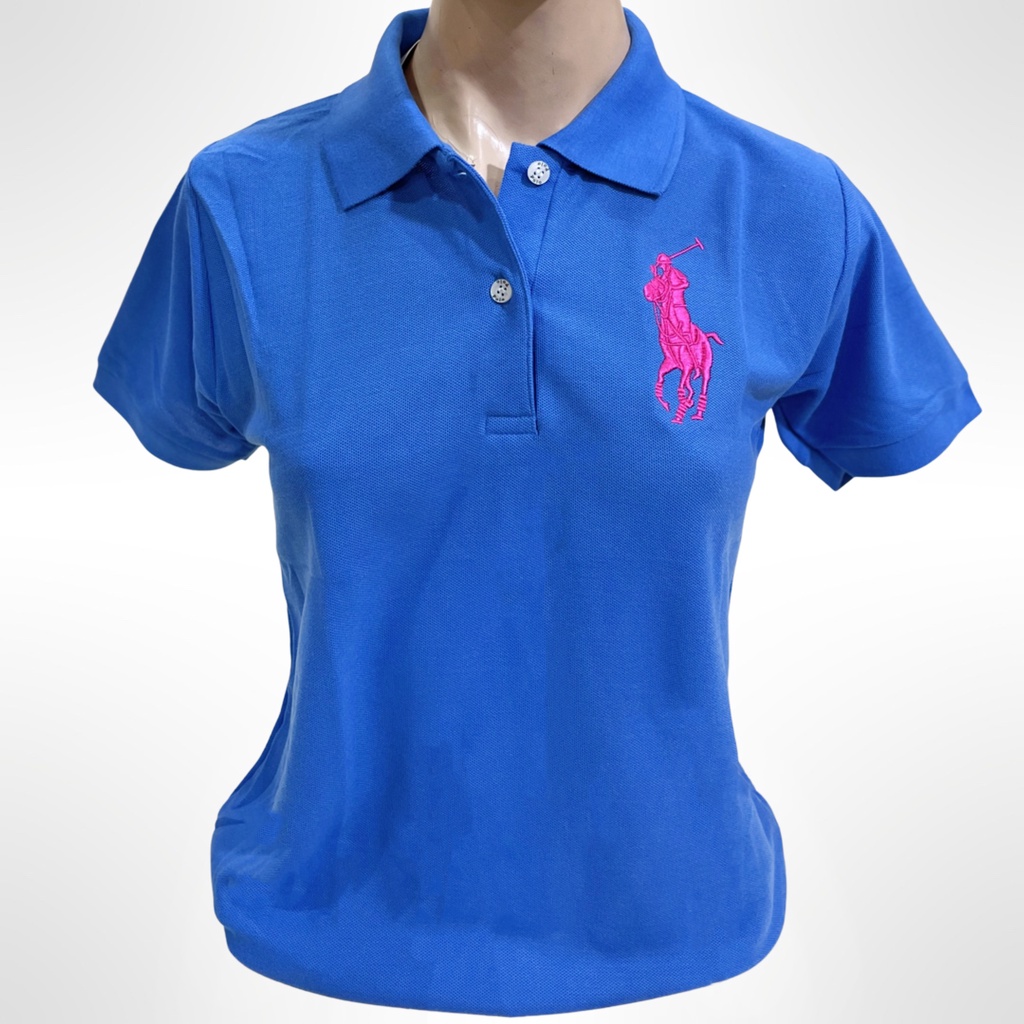 เสื้อโปโลคอปกผู้หญิงพื้น POLO ปักแขน No.3 เนื้อผ้าพรีเมี่ยม สีสวยมาก สีลูกกวาด Candy