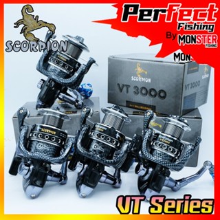 รอกสปินนิ่ง Scorpion VT2000/3000/4000/5000 (ลายแคปล่า)