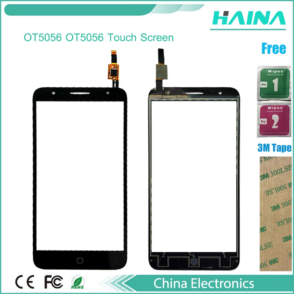 For Alcatel One Touch Pop 4 Plus OT5056 5056 5056D 5056E 5056T Touch Screen Panel Sensor Digitizer Front Glass With Tool