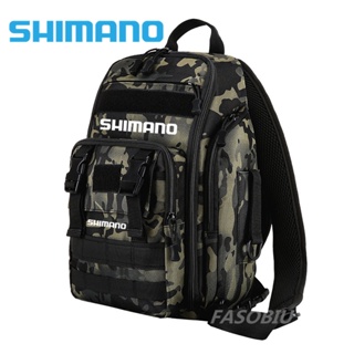 Shimano ใหม่ กระเป๋าสะพายไหล่ ลายพราง อเนกประสงค์ สําหรับใส่เหยื่อตกปลา