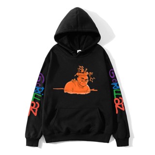 Gorillaz เสื้อกันหนาว แขนยาว มีฮู้ด พิมพ์ลายวงร็อค Kpop ดนตรี คาวาอี้ ลําลอง สําหรับเด็กผู้ชาย ผู้หญิง