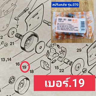 สปริงคลัช *3ตัว  STHILสติลแท้รุ่น070