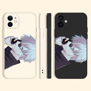 Gojo Satoru เคสไอโฟน 11 12 13 14 pro max phone case Se2020 เคส iPhone X Xr Xs Max 7 8 Plus 14 พลัส Jujutsu Kaisen cover