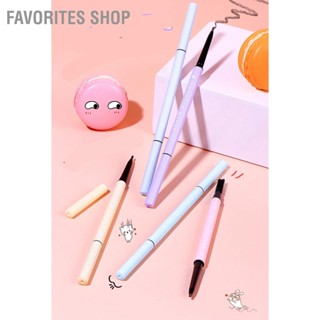 Favorites Shop ดินสอเขียนคิ้ว กันน้ํา กันเหงื่อ ติดทนนาน สําหรับผู้หญิง 3 ชิ้น