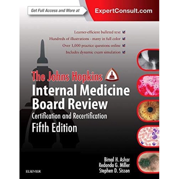 [หนังสือ] The Johns Hopkins Internal Medicine Board Review อายุรศาสตร์ แพทยศาสตร์ john harrison’s principles of EB RS