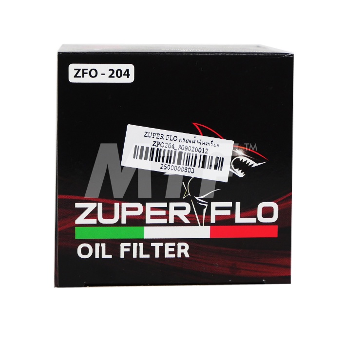 ZUPER FLO กรองน้ำมันเครื่อง ZFO204 Honda yamaha Kawasaki สำหรับ Forza300/350,CB500,650
