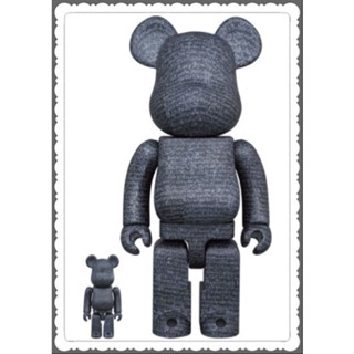 (ของแท้) BE@RBRICK The British Museum “The Rosetta Stone” 100％ &amp; 400％ (Bearbrick)