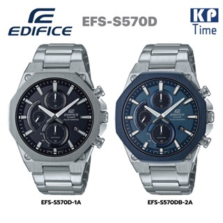 Casio Edifice Solar Sapphire นาฬิกาข้อมือผู้ชาย รุ่น EFS-S570D ของแท้ประกันศูนย์ CMG