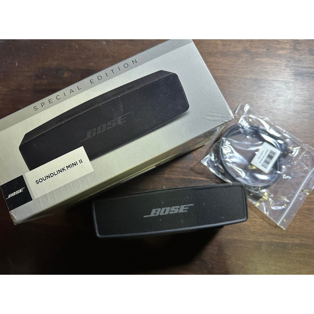 Bose ลำโพงบลูทูธ รุ่น SoundLink Mini II (Special Edition) สีดำ