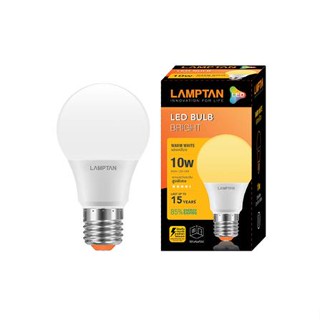 หลอด LED LAMPTAN BULB BRIGHT 10 วัตต์ E27 WARMWHITE