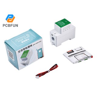 Pcbfun เครื่องวัดพลังงานไฟฟ้า WIFI เฟสเดียว AC70-260V 100A