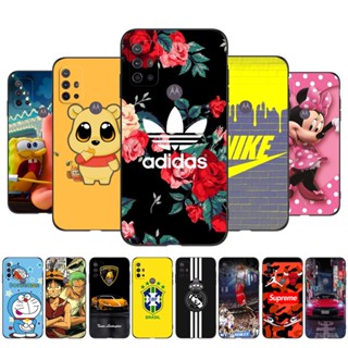 เคสโทรศัพท์มือถือ ซิลิโคนนิ่ม Tpu สีดํา สําหรับ Motorola Moto G10 G20 G30 Moto G 10 20 30