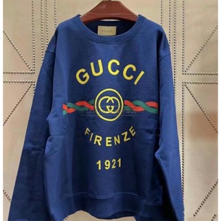 Gucci เสื้อกันหนาว คอกลม สําหรับผู้ชาย และผู้หญิง 1921