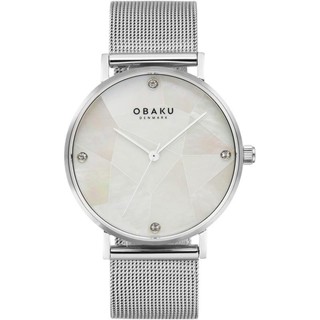 Obaku (โอบากุ) นาฬิกาผู้หญิง รุ่น Mosaik ขนาดตัวเรือน 37 มม.