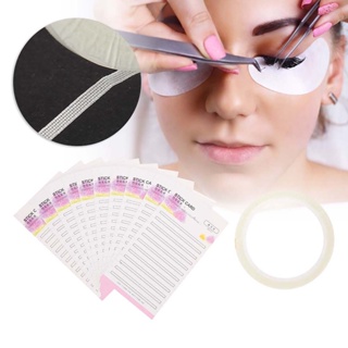 Eyelash Storage Box กระดาษทรงพัดสําหรับจัดเก็บขนตาปลอม 10 ชิ้น