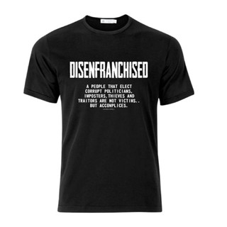 เสื้อผ้าผชเสื้อยืด พิมพ์ลาย George ote DisenfranchisedS-5XL