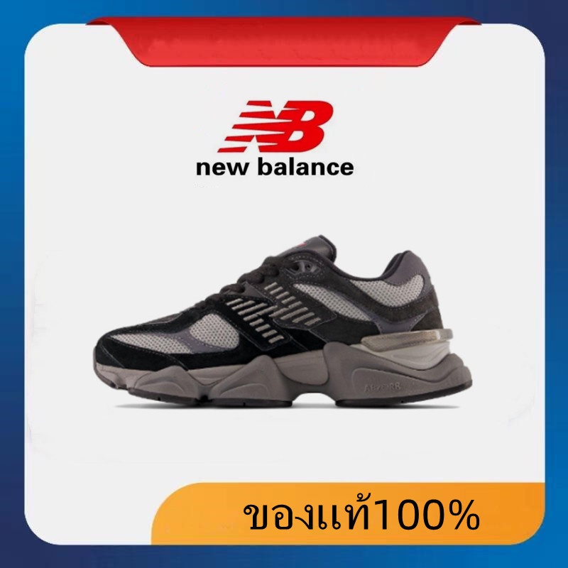 New Balance 9060 black Men's shoes Sports shoes 100% authentic