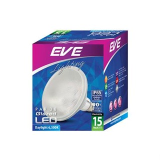 หลอด LED EVE PAR38 IP65 GLAZED 15 วัตต์ DAYLIGHT E27