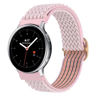 สายผ้า Samsung Watch7 6 5 4 ลายคลื่น ขนาด20mm 22mm Watch5 pro Watch4 classic watch3 Active2 Gear3 2