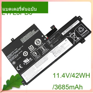 New แท้จริง แล็ปท็อป แบตเตอรี่ L17L3PB0 11.4V/42WH/3685mAh  L17M3PB0 L17C3PG0 For  500E-81es,100e-81ER