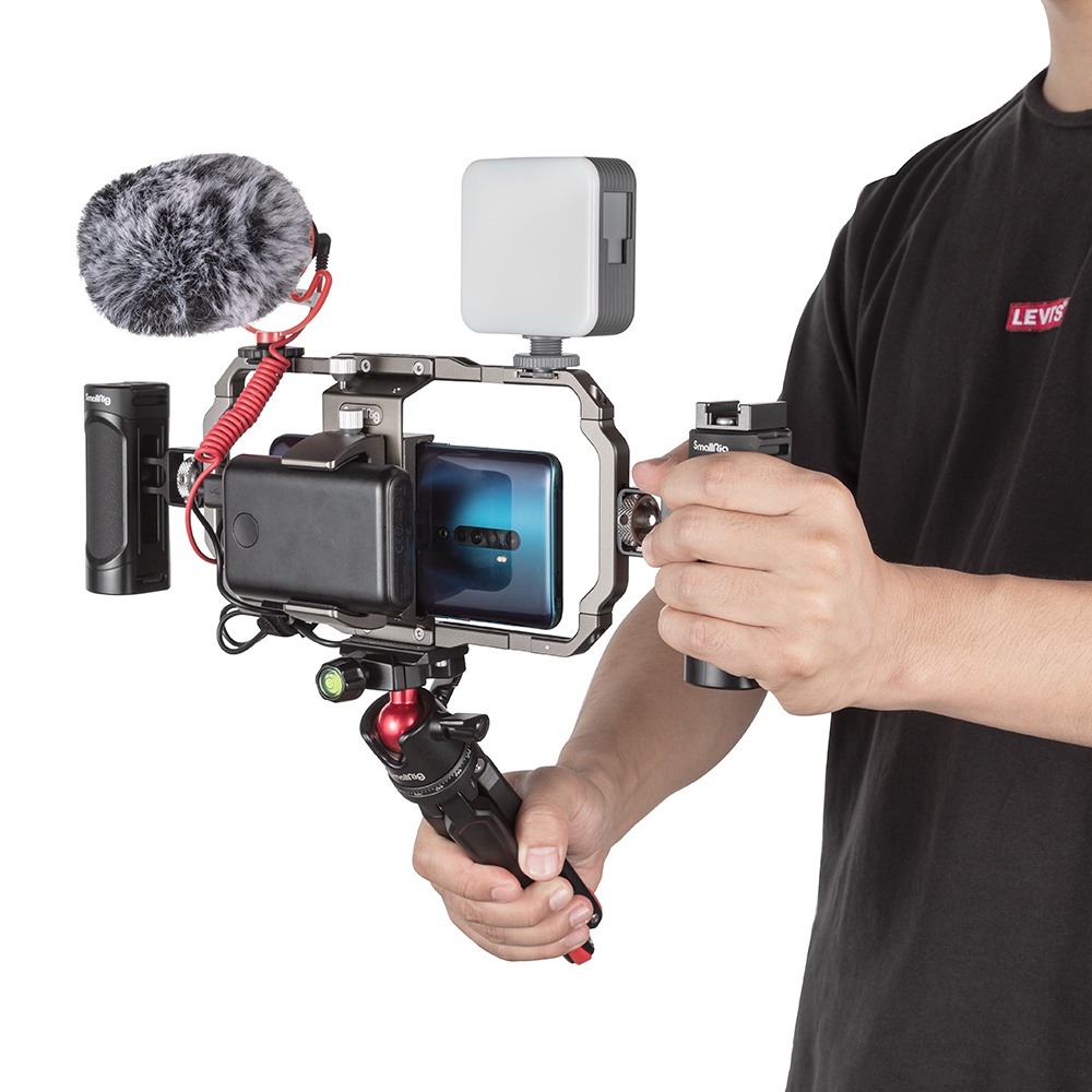 Smallrig ชุดอุปกรณ์วิดีโอโทรศัพท์มืออาชีพสําหรับ Vlogging & Live Streaming 3384B