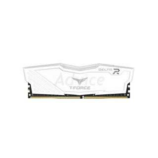 RAM DDR4(3600) 16GB (8GBX2) TEAM DELTA RGB WHITE