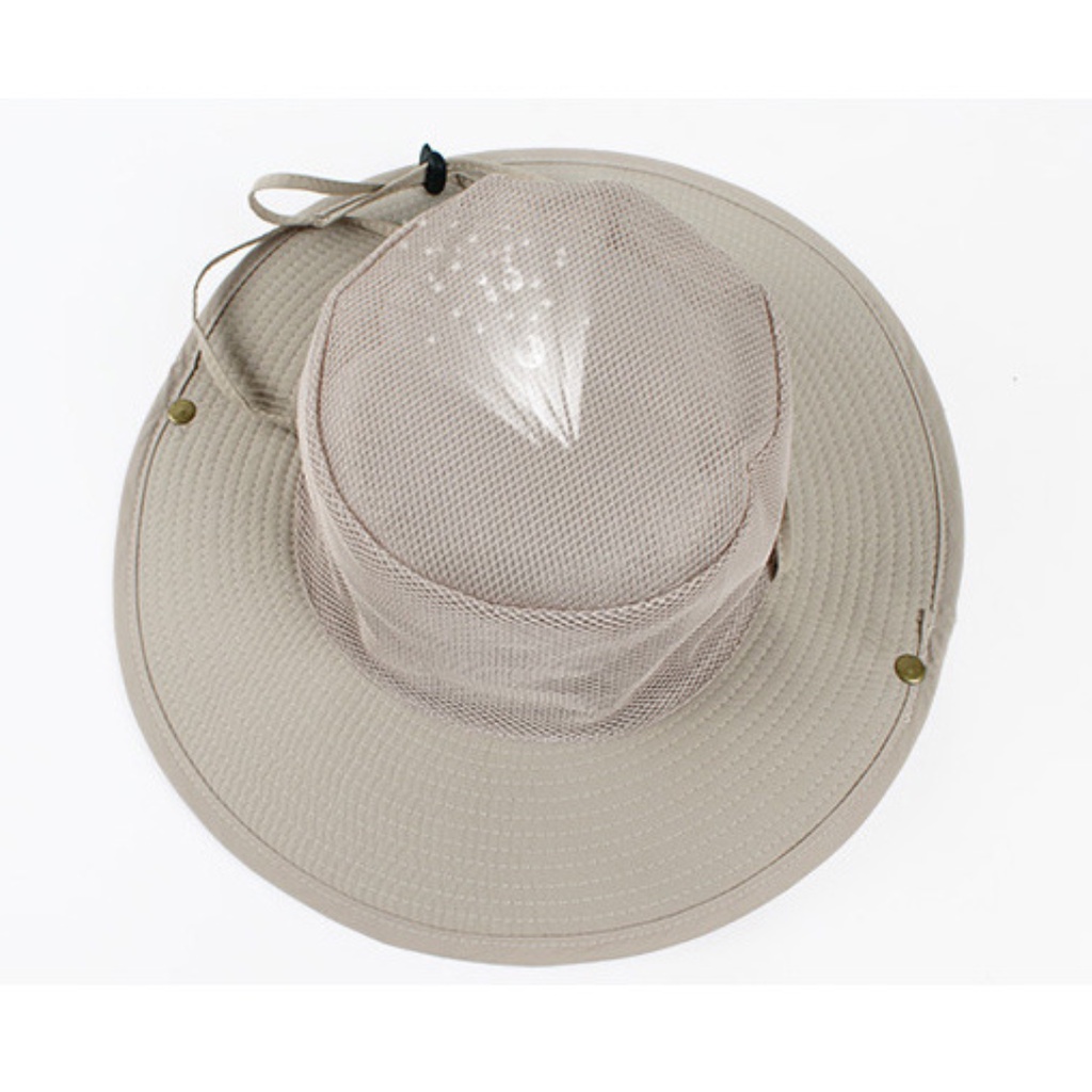 หมวก Bucket Hat Camping Outdoor Adventure ผ้าร่ม ไนล่อน รูปที่ 6