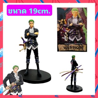 โมเดล One Piece Film Red Zoro โซโล ฟิล์มเรด ขนาด19cm. มีกล่อง