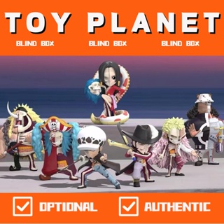 [Toy Planet] ของเล่นฟิกเกอร์ One Piece Blind Box น่ารัก 4 ชิ้น