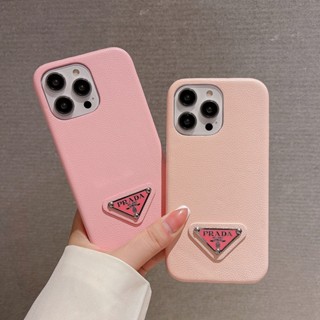 ใหม่ เคสโทรศัพท์มือถือหนัง ลาย Prada แฟชั่น สําหรับ iPhone 14 13 Pro 14 Pro Max 12 13 Pro Max 14 Pro 12 Pro Max 11Pro Max