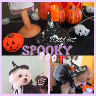 หมวกสัตว์เลี้ยง หมาเเละเเมว MOONIES PET007: Spooky BOO