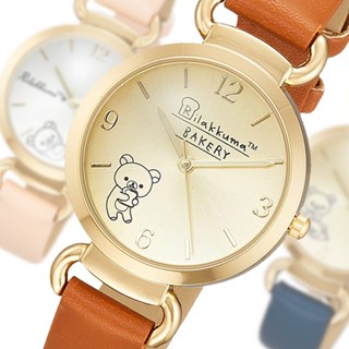 Watch Rilakkuma Analog Waterproof Leather Belt