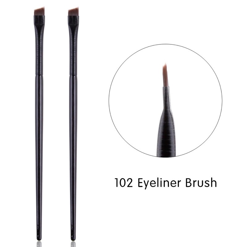 B-08🌟Eyebrown brush แปรงแต่งหน้า เขียนอายไลเนอร์เเละคิ้ว เเบบบางพิเศษ แบบพกพา ทนทาน วัสดุเเข็งแรง - รูปที่ 6