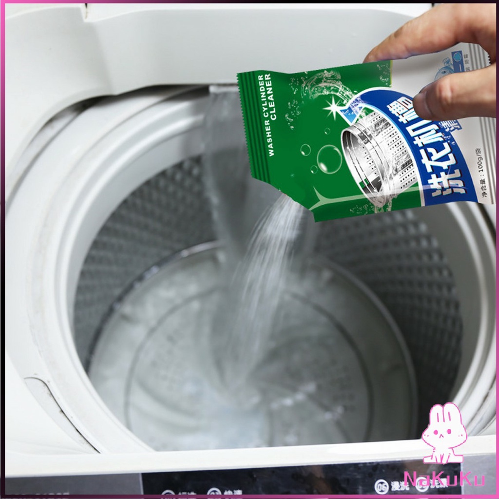 ผงทำความสะอาดเครื่องซักผ้า   ผงล้างเครื่องซักผ้า Washing Machine Cleaner Powder