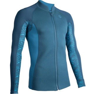 เสื้อนีโอพรีนแขนยาวสำหรับผู้ชายรุ่น 500 SUBEA MENS LONG-SLEEVED NEOPRENE TOP 500 - TURQUOISE