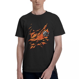 เสื้อคู่ เสื้อยืด à manches courtes et col ras du cou pour homme, estival, en coton, avec dessin animé Dbz, Dragon Ball