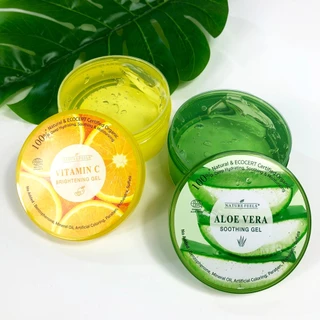 NATURE FEELS SOOTHING GEL (JAR) เนเจอร์ฟีลส์ ซูทติ้ง เจล (กระปุก)