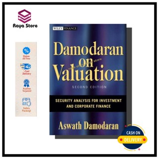 [ปกแข็ง] Damodaran On Valuation: การวิเคราะห์ความปลอดภัย สําหรับการลงทุนและการเงินขององค์กรโดย Aswath Damodaran - เวอร์ชั่นภาษาอังกฤษ