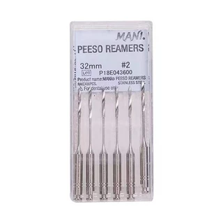 เครื่องมือทันตกรรม PEESO REAMERS สว่าน 28 มม. / 32 มม. เครื่องมือคลองรากเอนโดดอนติก