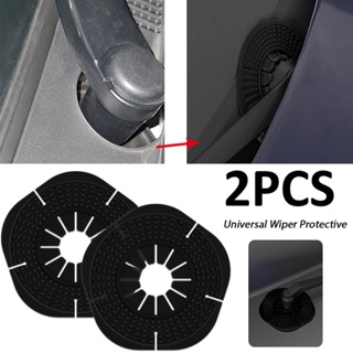 2 ชิ้น ที่ปัดน้ําฝนรถยนต์ ที่ปัดน้ําฝน แขน ด้านล่าง หลุม ป้องกัน กลางแจ้ง ที่ปัดน้ําฝน ซิลิโคน ฝาครอบ อุปกรณ์เสริมอัตโนมัติ