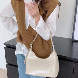 กระเป๋าถือแฟชั่น Cape bag พร้อมส่งเขียว ขาว