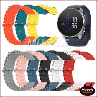 Suunto Suunto 9 Peak Suunto 5 Peak  สาย suunto 9 peak pro สายนาฬิกาข้อมือซิลิโคน ฟองน้ํา สายนาฬิกา Suunto สําหรับเล่นกีฬา