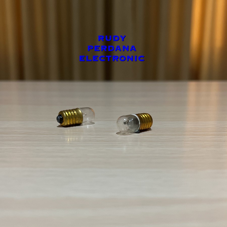 ฐานหลอดไฟ INDICATOR LAMP E10 หลอดไฟ T10 12V 0.1A PILOT LAMP FLASHLIGHT