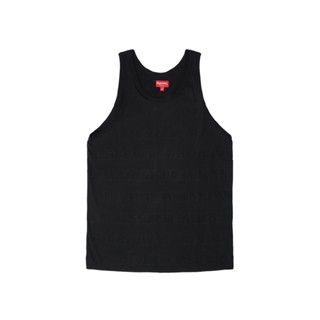 Supreme Mesh Stripe Tank Top (BLACK)